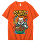 Penny Puffs Halloween 100% Cotton T-Shirt