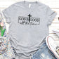 God Is Good All The Time Pattern Round-Neck T-Shirt
