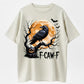 F-CAW-F Gothic Raven Full Moon Halloween Tee