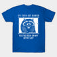 Funny Raccoon Bitin' List Tee