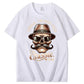 I' m Classic Skull Pattern Print 100%Cotton T-Shirt