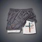 Stand For The Flag Kneel For The Cross 4th Of July Print Shorts Pants