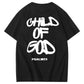 Child Of God Print Crew Neck T-Shirt