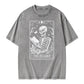 Halloween The Reader Tarot Card Unisex Washed T-shirt