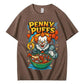 Penny Puffs Halloween 100% Cotton T-Shirt