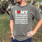 I Heart My Girlfriend Tee,Valentine Funny Boyfriend Gift