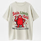 Urbntees Solid Liquid or Gas What Comes Out My Ass Funny Monster Organic Cotton Unisex T-Shirt