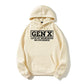 Retro Gen X Cotton Blend Graphic Hoodie - Distressed Hoody, Sarcastic "Lots Of Memories No Evidence" Print, Oversized Drawstring Hood, Crew Neck Pullover for Fall Winter Casual Wear