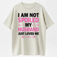 Urbntees I'm Not Spoiled My Husband Just Loves Me Funny Organic Cotton Unisex T-Shirt
