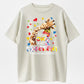 Urbntees It's OK to Be Different Giraffe Autism Awareness Puzzle Graphic Pure Cotton T-Shirt