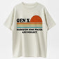 Gen X Raised On Hose Water And Neglect Vintage T-Shirt - 100% Cotton Heavyweight