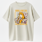 Funny Cat Graphic T-Shirt - Casual Short Sleeve Round Neck Casual Wear Top with Sarcastic Introvert Funny Quote