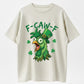 Urbntees F-Caw-F Drunk Rooster Chaos St Patrick's Funny Organic Cotton Unisex T-Shirt