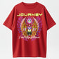Journey Don't Stop Believin' Print Round Neck Graphic Tee