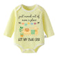 Just Moved Out of Mom's Place Got My Own Crib Funny Organic Cotton Baby Bodysuit