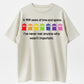 Doctor Who T-Shirt with Rainbow TARDIS Print – Every Life Matters in Time and Space