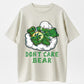 100% Cotton "Don't Care Bear" T-Shirt – Cute & Chill Animal Humor Tee