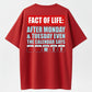 Funny Corporate Humor Shirt | After Monday Tuesday WTF Calendar Tee