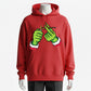 Funny Smoking Grinch Gifts For Christmas Hoodie