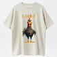 100% Cotton Unisex FCAWF Black Chicken