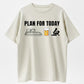 Plan For Today Boat Beer Sex Funny Graphic Pure Cotton T-Shirt