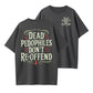 Urbntees Dead Pedophiles Don't Reoffend Justice Organic Cotton Unisex T-Shirt