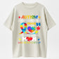 Urbntees Autism Doesn't Come With a Manual It Comes With a Mom Who Never Gives Up T-Shirt