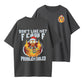 F-CAW-F Middle Finger Chicken Christmas Funny PROBLEM SOLED Graphic T-Shirt