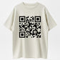 QR Code Scan Me Funny Mystery Organic Cotton Unisex T-Shirt