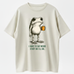 "I HAVE TO SAY WEIRD STUFF "Funny Frog Oversized Vintage Graphic T-Shirt