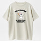 100% Cotton "Tall Enough To Break Your Kneecaps" Funny Bunny Graphic T-Shirt