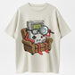 100% Cotton "Detective Game Boy" T-Shirt – Retro Gaming Humor Tee