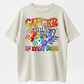 Cancer Sucks In Every Color Ribbon Awareness Print T Shirt Women Casual Short Sleeve Top