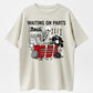 Waiting On Parts Funny Skeleton Auto Mechanic Technician T-Shirt