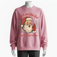 100% Cotton 'He's on the List (Not Mine)' Christmas Santa Graphic Sweatshirt