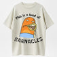 This Is a Load of Barnacles Funny SpongeBob Style Organic Cotton Unisex T-Shirt