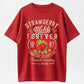 Letter Print Round Neck Tee, Casual Short Sleeve Crew Neck T-shirt for Summer