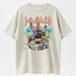 Def Leppard Guitar Collage Rock Band Tribute Organic Cotton Unisex T-Shirt