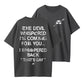 100% Cotto The Devil Whispered I'm Coming For You Men's T-Shirt, Training Tee Funny tee