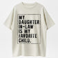 Daughter-in-Law Shirt, Comfort Colors Dad Tee, Funny Father-in-Law Gift, Perfect Father’s Day Present from Daughter-in-Law