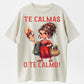 Summer t Shirts Women's Funny Mexican Spanish Mom \"Calm Or I Will Calm You\" Graphic T-Shirt