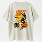 Women's Short Sleeve Casual Cotton Crew Neck Graphic T-Shirt - Pregnancy Clothes, Halloween Baby Announcement Costume, Fall Mama-To-Be Gift