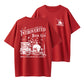 Women's Skull & Letter Print Round Neck Graphic Tee, Vintage Trendy Casual Short Sleeve T-shirt for Daily Wear
