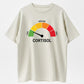 Medium Cortisol Level Funny Stress Gauge Organic Cotton Unisex T-Shirt