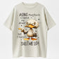 Urbntees Aging Slowed Me Down But Hasn't Shut Me Up Cranky Duck Organic Cotton Unisex T-Shirt