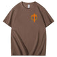 When God Made Me He Grinned  And Said This'll Be Fun Funny Pattern  Print 100%Cotton T-Shirt
