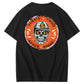 Always Tired  Never Broke Pattern Print 100%Cotton T-Shirt