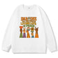 Living Life In Peace Retro Peace & Love Sweatshirt