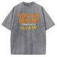 When God Made Me He Grinned And Said This'll Be Fun Pattern Crew Neck T-Shirt