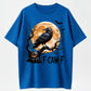 F-CAW-F Gothic Raven Full Moon Halloween Tee